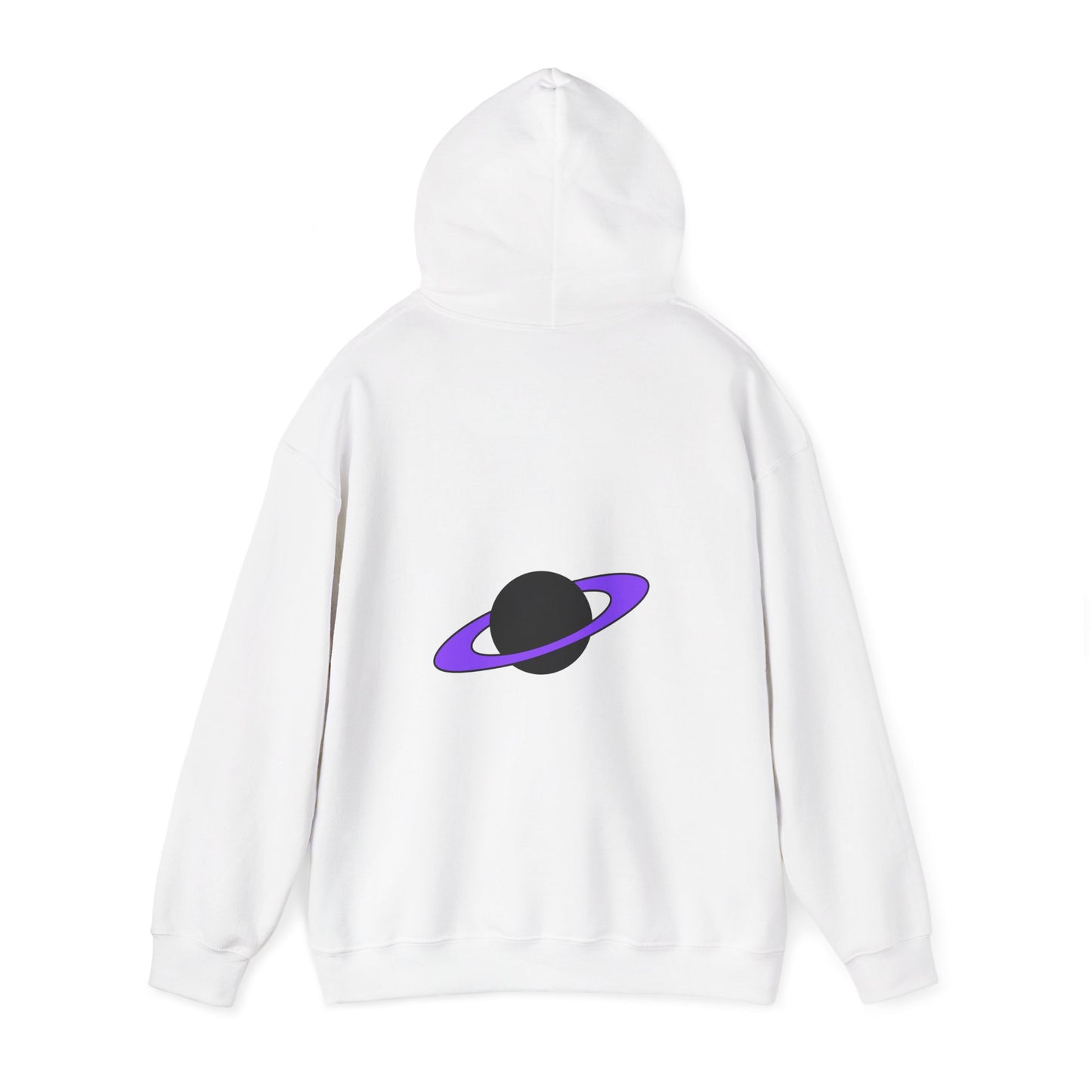Cosmic Planet Hoodie, Unisex Heavy Blend Sweatshirt for Space Lovers, Casual Gift for Astronomy Fan, Youth and Adult Apparel