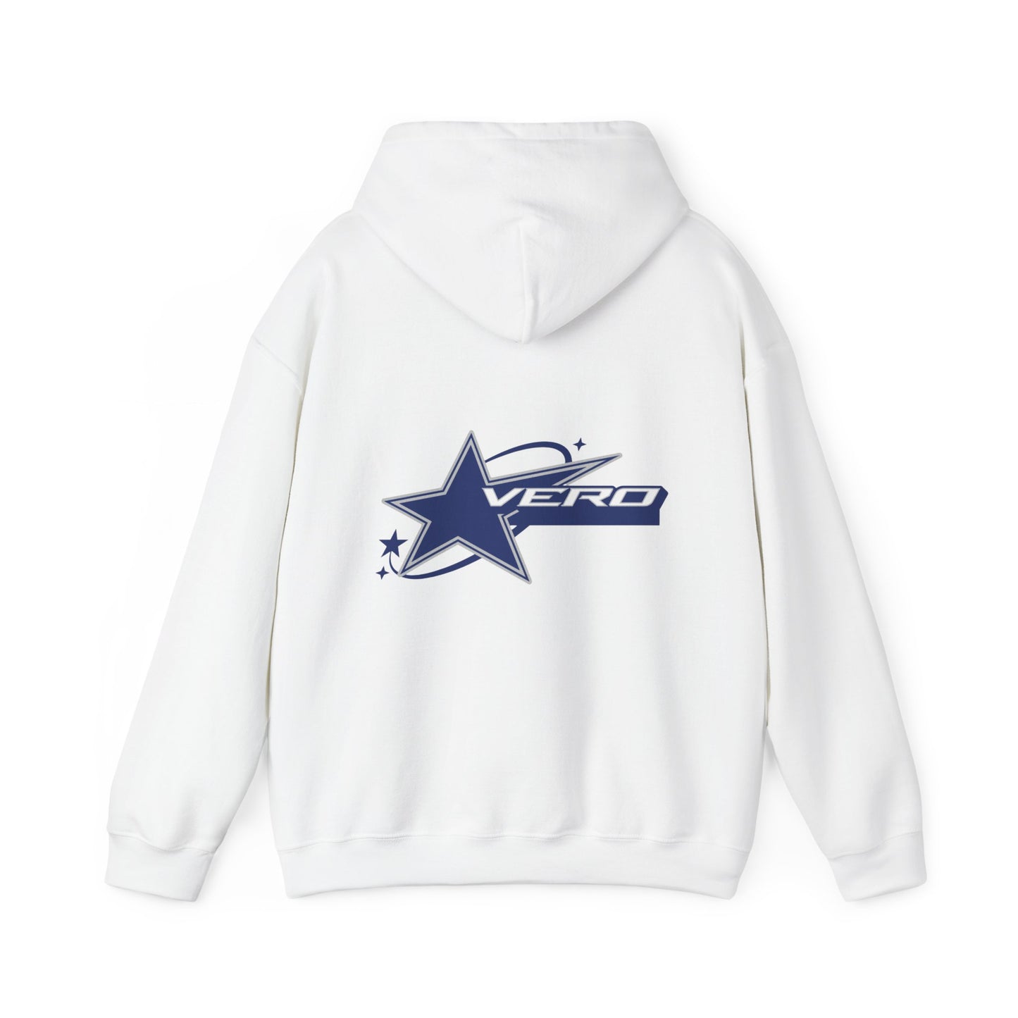 Stylish Unisex Hooded Sweatshirt with Star and Globe Design, Cozy Hoodie for Everyday Wear, Gift for Friends, Casual Fashion, Streetwear