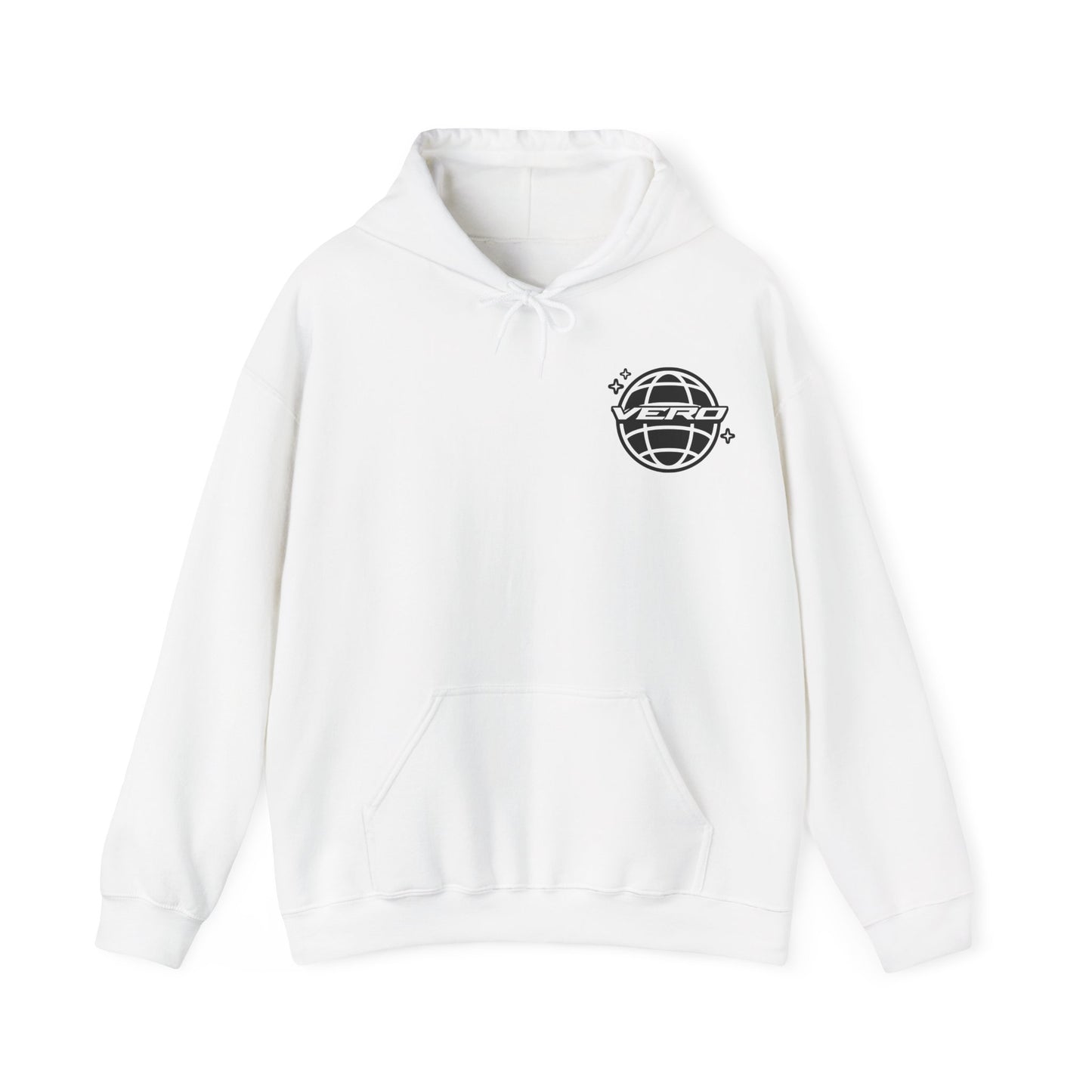 Cosmic Planet Hoodie, Unisex Heavy Blend Sweatshirt for Space Lovers, Casual Gift for Astronomy Fan, Youth and Adult Apparel