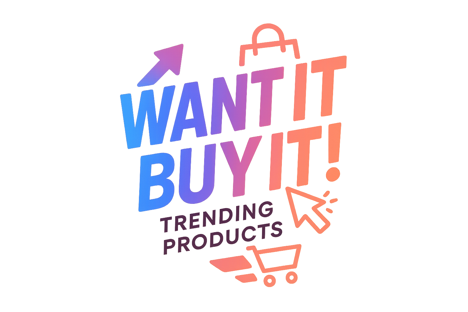 create a logo for selling trending products