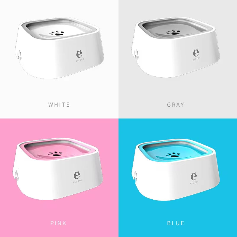 Innovative Spill-Proof Dog & Cat Water Bowl - 1.5L Non-Wetting Floating Design for Clean and Healthy Hydration!