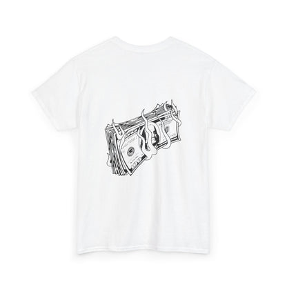 Unisex Heavy Cotton Tee - 'Star Power' Graphic Tee, Perfect for Casual Outings, Birthdays, Festivals, Streetwear, Gift Idea
